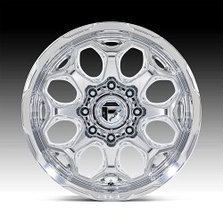 Fuel Scepter FC862HX Polished Custom Truck Wheels 3